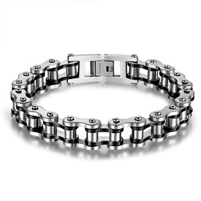 Bransoletka typu BIKE CHAIN stal 316L ( UNISEX )