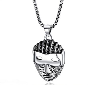 Naszyjnik MASK man stal 316L